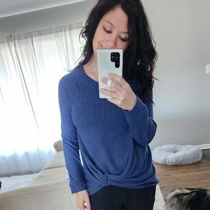 Blue sweater